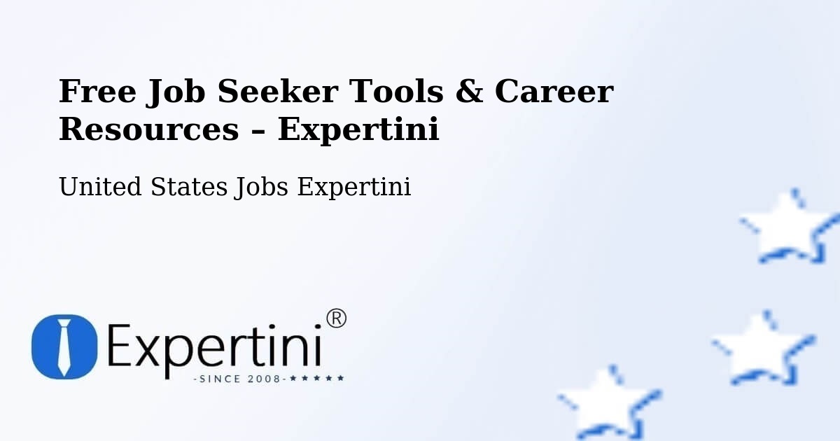 Free Job Seeker Tools & Career Resources – Pike County - Pike County, United States Jobs Expertini